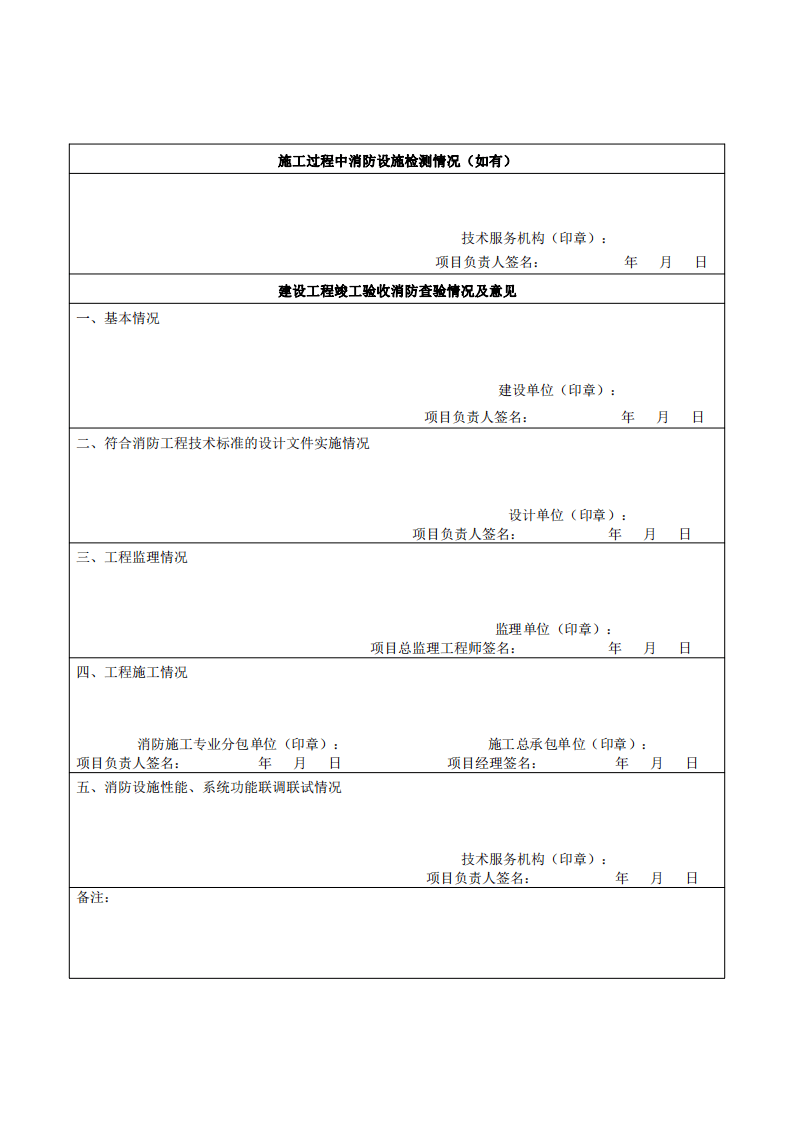 住建部：印發《建設工程消防設計審查驗收工作細則》和《建設工程消防設計審查、消防驗收、備案和抽查文書式樣》的通知  (圖11)